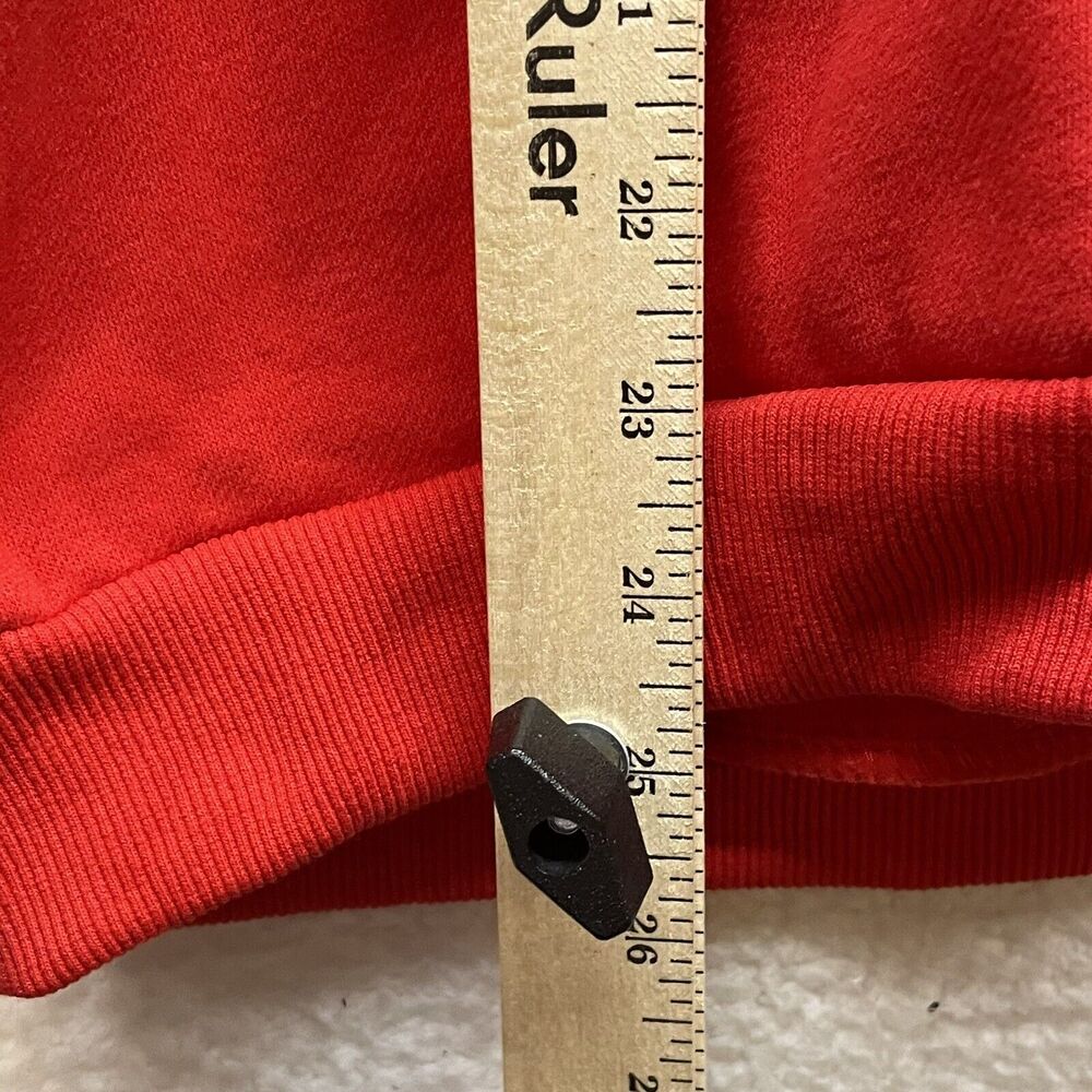 Efan Sweatshirt Womens Large Red Hoodie Full Zip Athletic Outdoor Fall Jacket - Picture 11 of 12